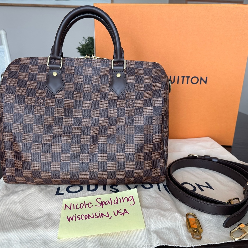 Louis Vuitton Speedy 30 Bandoliere